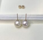 PJT-177 Simple Pearl Earrings 10mm - Image 4