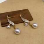 S Shape Crystal Leaf Drop - Image 4