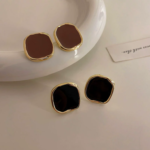 French Square Earrings - Image 2