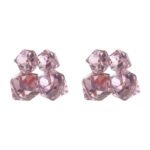 PJX-121 Crystal Sparkling Korean Earrings - Image 4