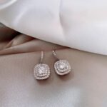 Crystal Earrings – Sparkling Dangle Earrings - Image 5