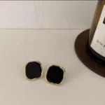 French Square Earrings