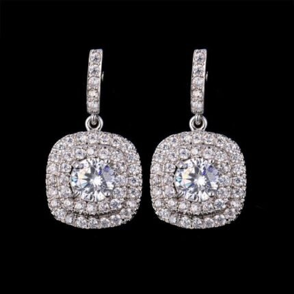 Crystal Earrings – Sparkling Dangle Earrings